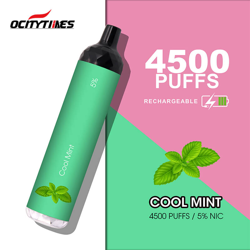 Stylo vape jetable mince de poche à fumée lisse