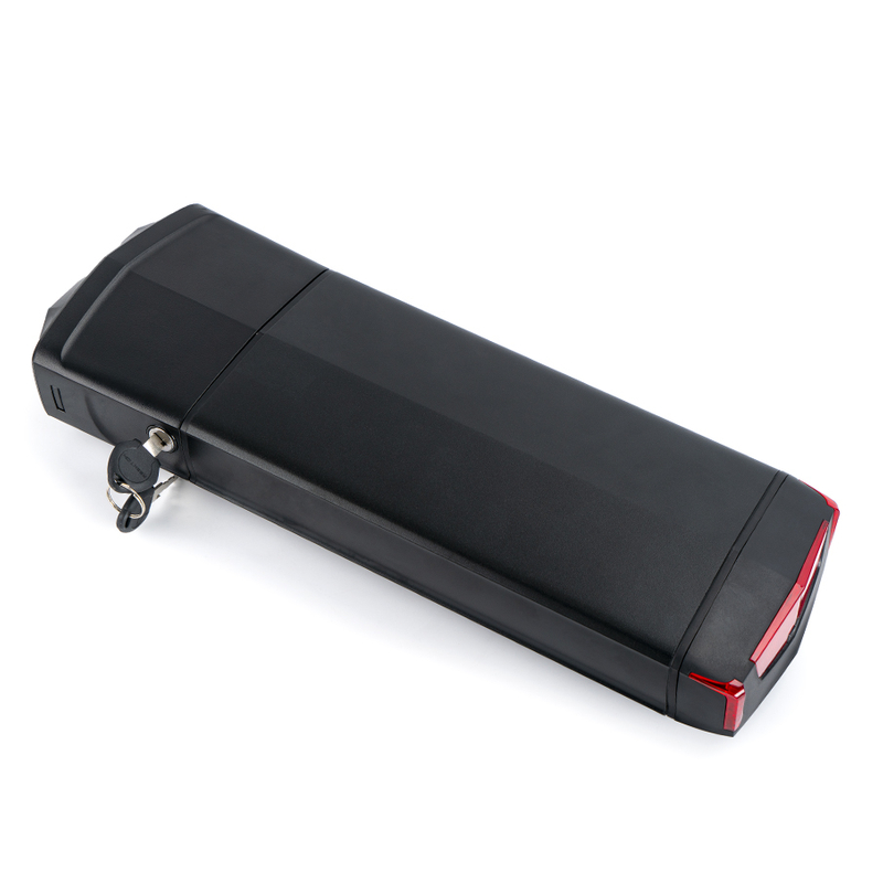 Rear Rack Electric eBike Battery 36V 13Ah 15Ah 10Ah 48V 12Ah With 20-28" 2 Layer Luggage for 1000W 750W 500W 350W 250W Motor
