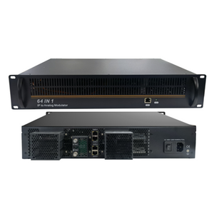 Modulador HPR6600 64 en 1 PAL NTSC IP a analógico