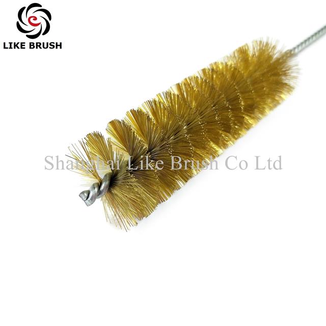 China Handheld Twisted Brass Wire Tube Brushes Shanghai Like Brush Co Ltd