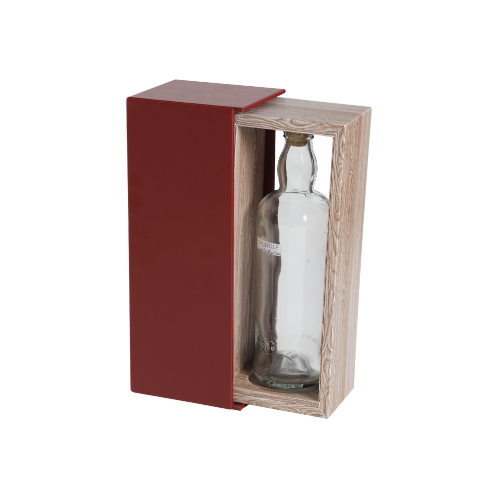 Wood Wine Bottle Holder - Single Wine Bottle Holder,Tabletop Wine Holder ,Dinning Table Decoration Wine Storage for Kitchen Home Bar