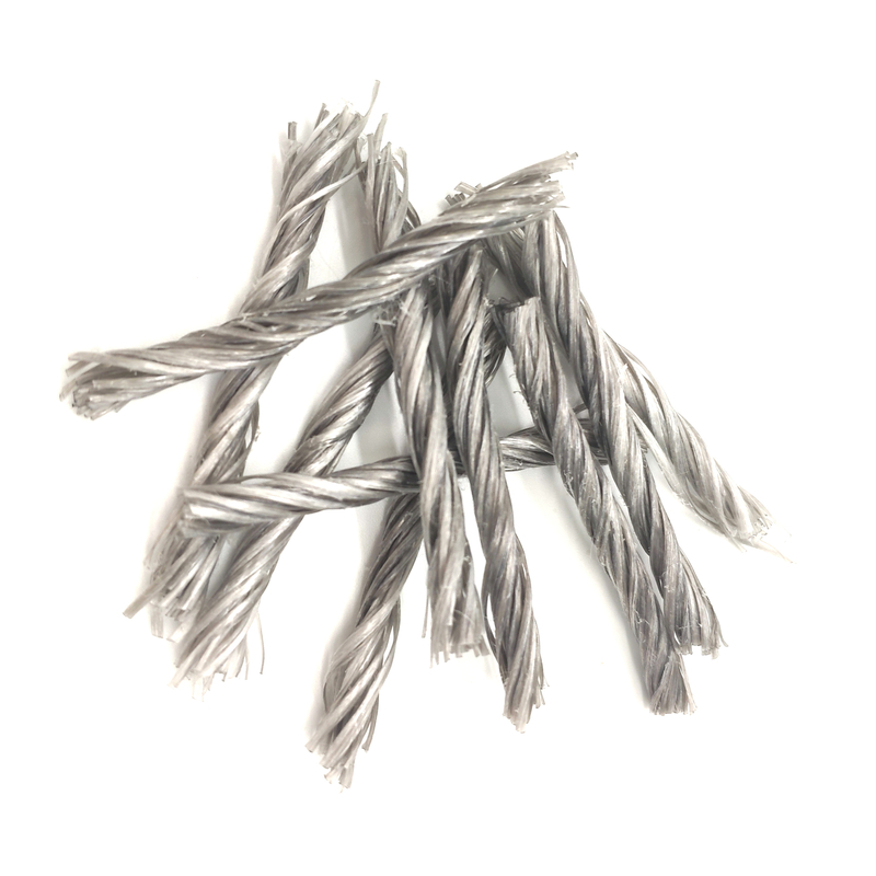 19mm 40mm 45mm 48mm 54mm Fabricante de China Twist Fibra de polipropileno