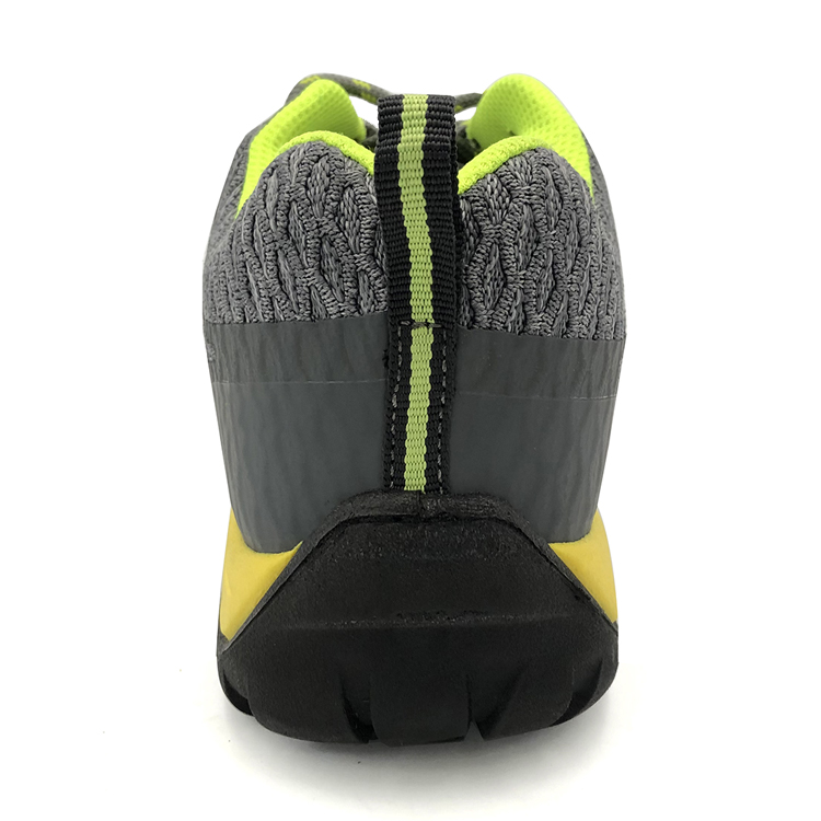 PU injection fashion sport safety shoes with composite toe caps