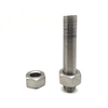 Acier inoxydable DIN976 316 304 M20 M20 boulon fin de goujon de fil et tige de fil d'écrou