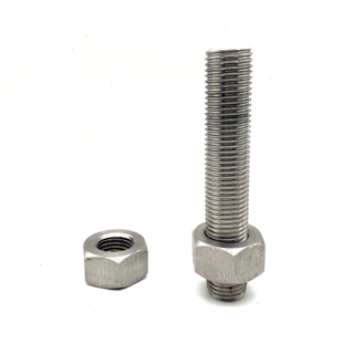 DIN976 M10 M12 Acero inoxidable Rosca completa 306 316 Varilla roscada