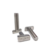 Perno de cabeza de martillo de acero inoxidable con cabeza en T SS304 SS316 A2-70 A4-80 M3 M4 M5