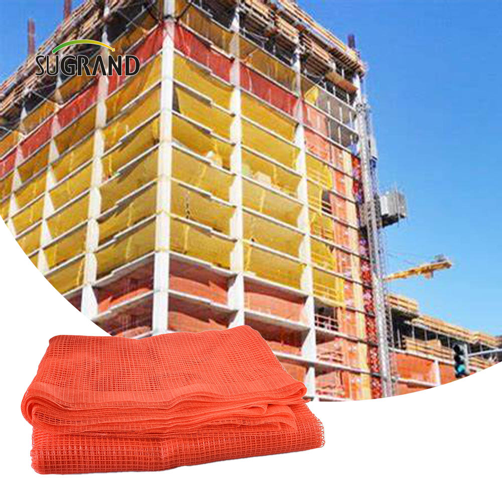 Construcción de edificios de HDPE Describientes de desechos de desechos NET NARANJA DESCUMOS NARANJAS