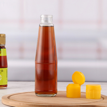 500ml Glass Bottle for Spice Packing for Sauce & Oil