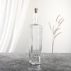 Transparent Finish Liqueur Glass Bottle With Special Design