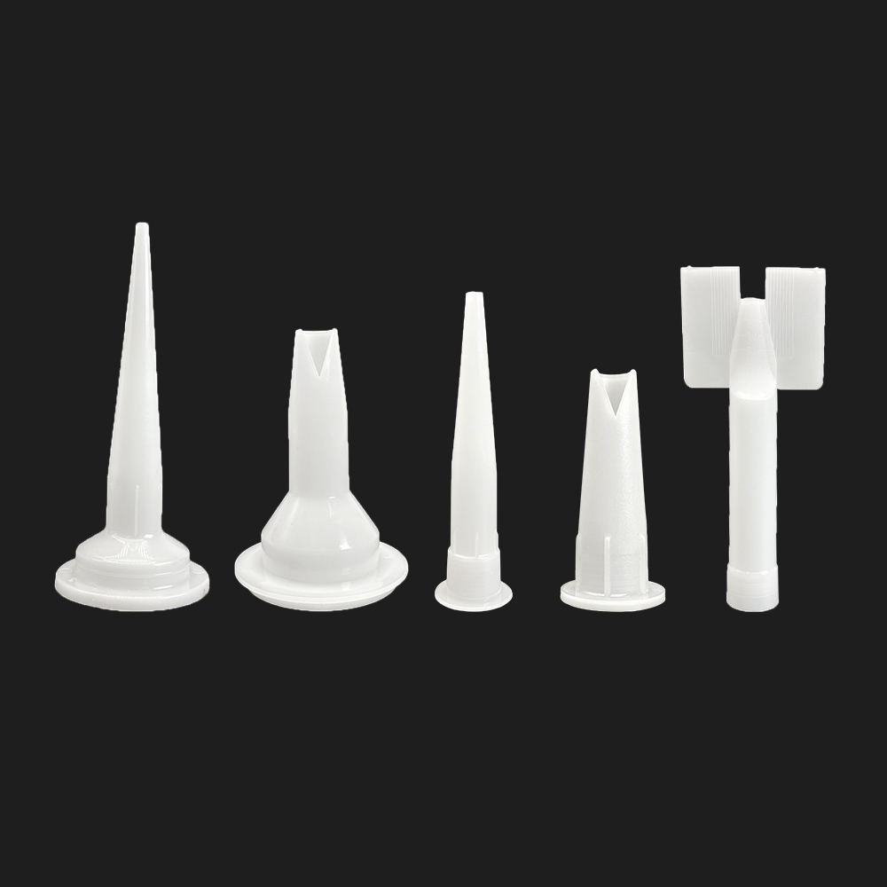 Plastic Professional Cartridge Sealant Silicone Nozzle Adhesives