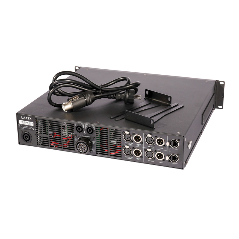 LA12X 12000W 4 канала класса D Audio DSP усилитель мощности