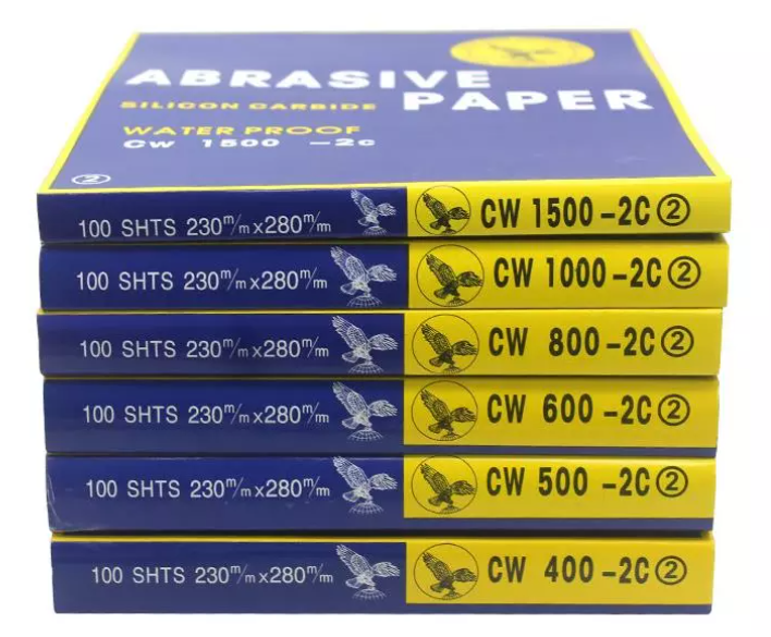 Eagle Brand Kraft Backing wasserdichtes abrasives Sandpapierschleibpapier