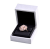 Luxury Engagement Ring Case Packaging Jewelry Box Velvet Custom Gift Jewelry Ring Box 