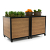 Height Adjustable Fruit And Vegetable Display Stand