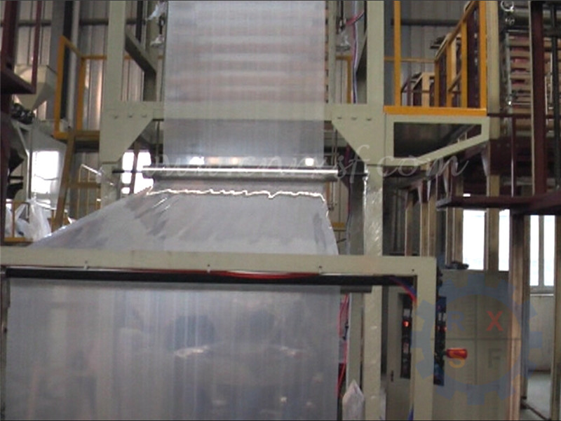 Machine de soufflement de film de rétrécissement d'extension/chaleur de LDPE LLDPE