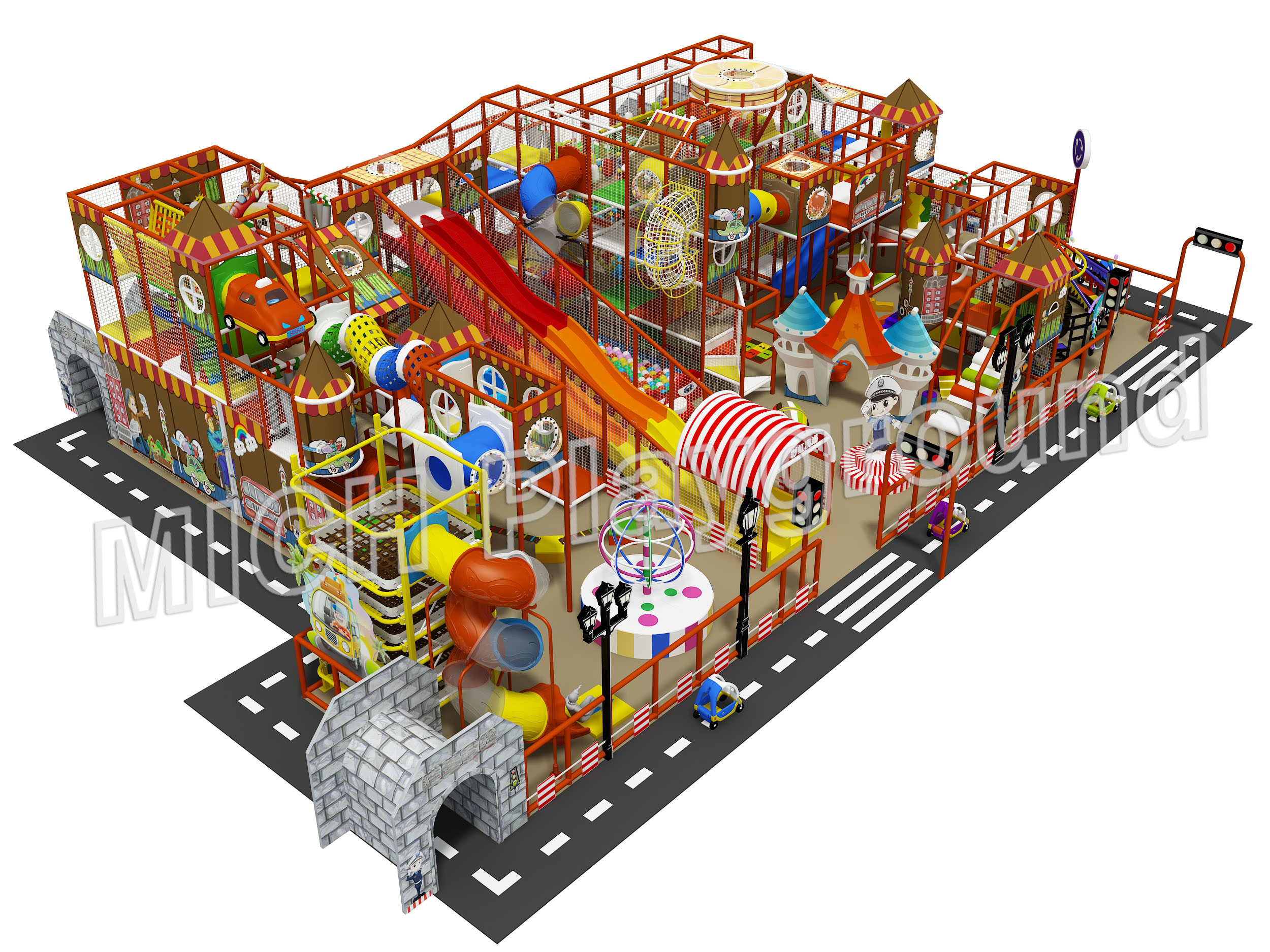 Mich Funny Indoor Amusement Playground 6625B