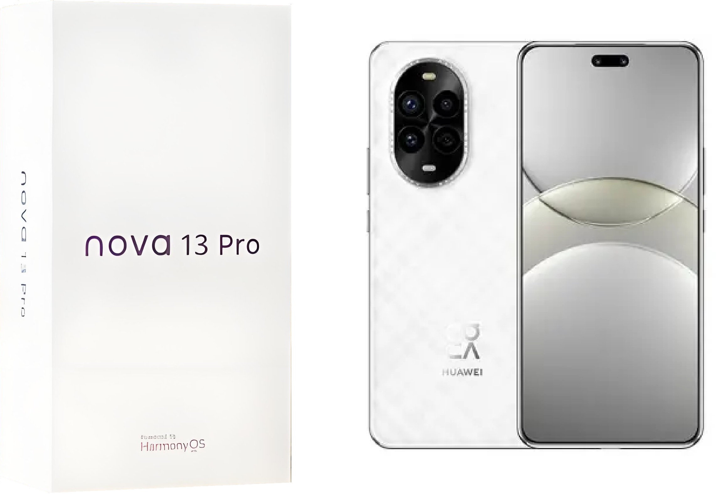 ALQUEIA HUAWEI Nova13 Pro12+256/512G Dise&ntilde;o &uacute;nico Nuevo tel&eacute;fono inteligente l La mejor expresi&oacute;n de Ai &middot; Carga turbo 100W &middot; Pantalla de cuatro curvas &middot; Negro blanco verde violeta