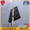Ciudad al aire libre NUEVA exhibición de muebles de calles inteligentes y digitales Pole LED LED