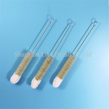 Medical Tube Cleaning Brushes Bristle And Cotton Head