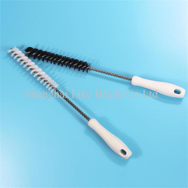 Handheld Tube Cleaning Brushes Nylon Bristle