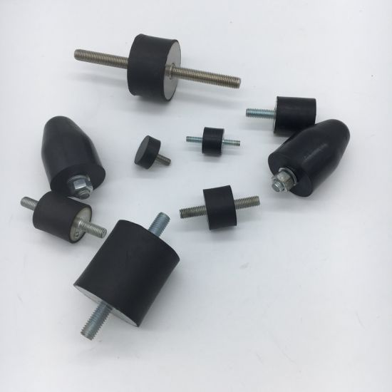 Black Damper Rubber for Vehicle Use