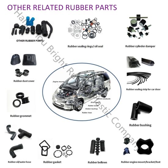 Customed Rubber Extrusion Strip for Car Door