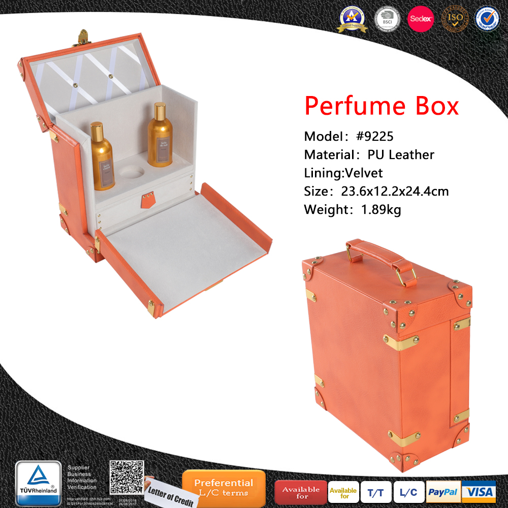Jewelry Storage Organizer, High-end Luxury Small Jewelry Box Gift Perfume box Perfume Bottle, Travel Cologne Bottle Portable