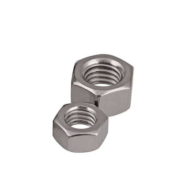 A194 M3 M5 Acier inoxydable 304 DIN934 Fabricant de boulons et d'écrous en Chine Écrou hexagonal