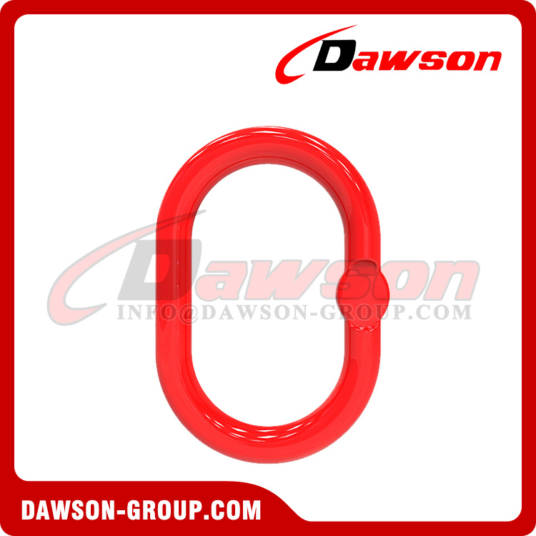  DS487 G80 Forged European Type Master Link for Chain Lifting Slings / Wire Rope Lifting Slings