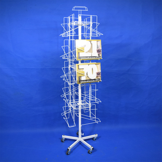 Wire Holder Picture Frames Paper Products Display Rack(PHY2062)