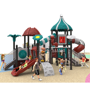 2022 全新设计大型户外儿童自然系列游乐场 (HKDLS02701)