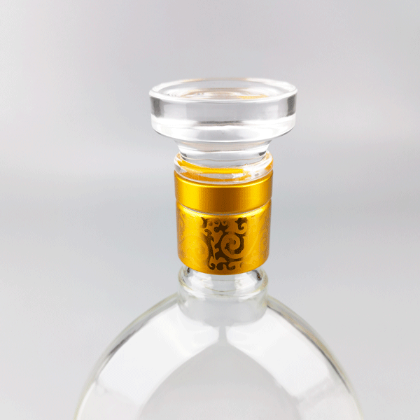  Glass Cap for Glass Wine Bottle 