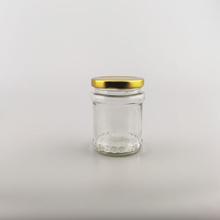 215ml Metal Screw Cap Jar for Food Packing Glass Jar