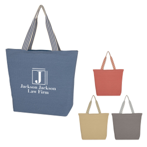 Classical Canvas Beach Bag Polycotton Polycanvas Tote Shopping Bag