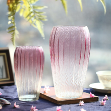 Wholesale Christmas Glass Lantern Shaped Glass Vase Tree Shaped Home Decoration Flower Vase