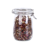 Glass Packing Jar Clear Storage Jar with Lid
