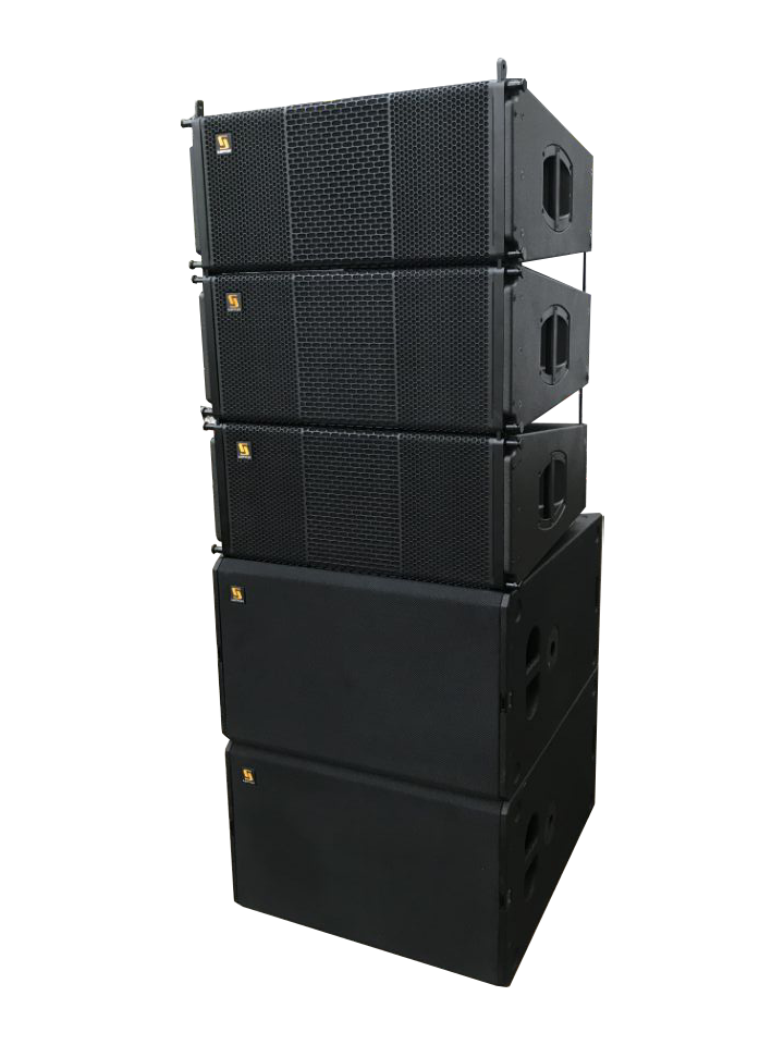 LA310P&LA215P Dual 10 Inch 3 Way Pro Audio Compact Line Array Aktif