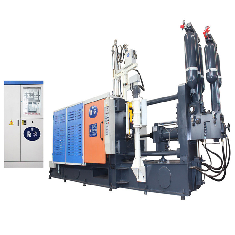 Máquina de fundición horizontal automática completa de 700T para producir metales.