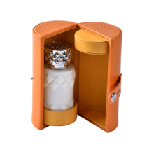 Wine Box Manufacturer White PU leather perfume bottle box