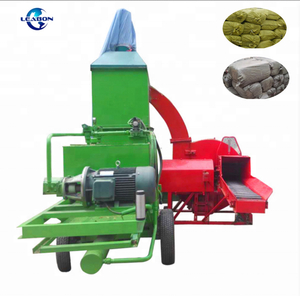 Hydraulic Silage Crusher Baler Medium Wheat Rice Straw Baler