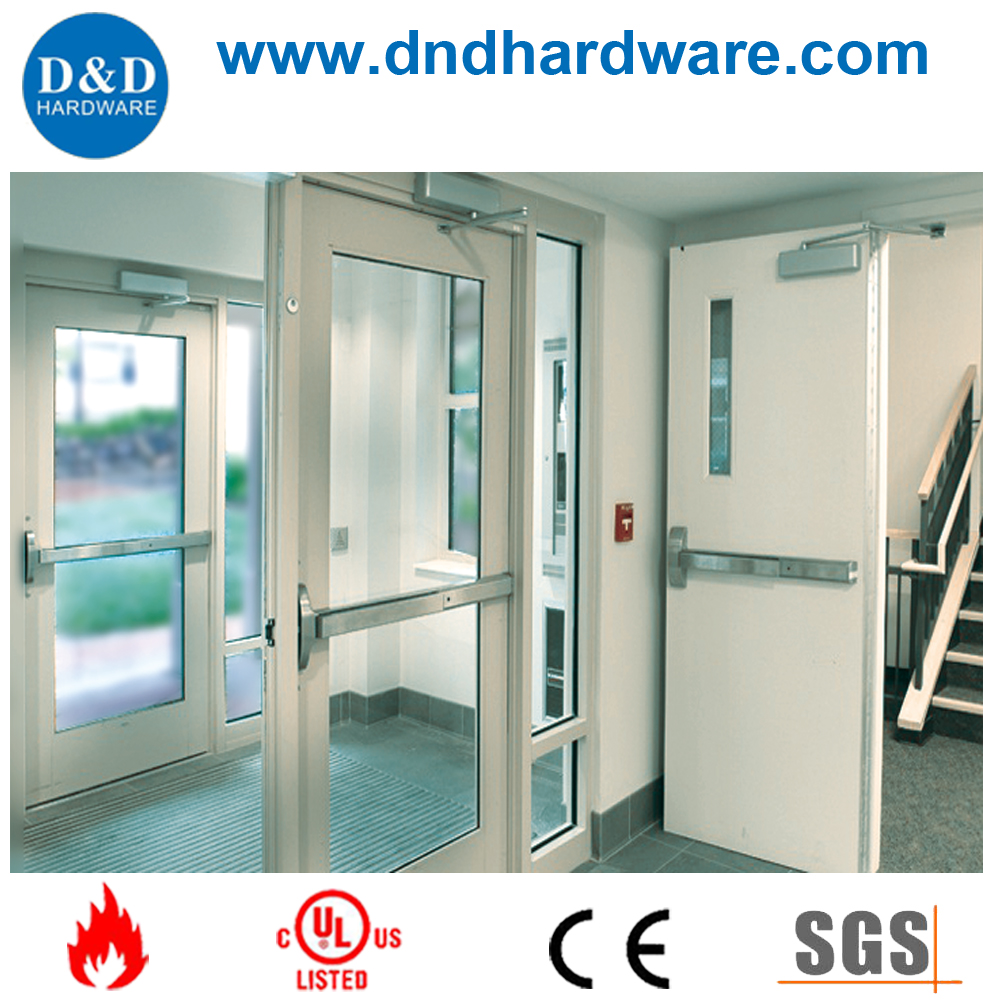 Muelle de puerta clasificado del fuego durable del aluminio 80-120KGS con la UL para la puerta de madera DDDC018