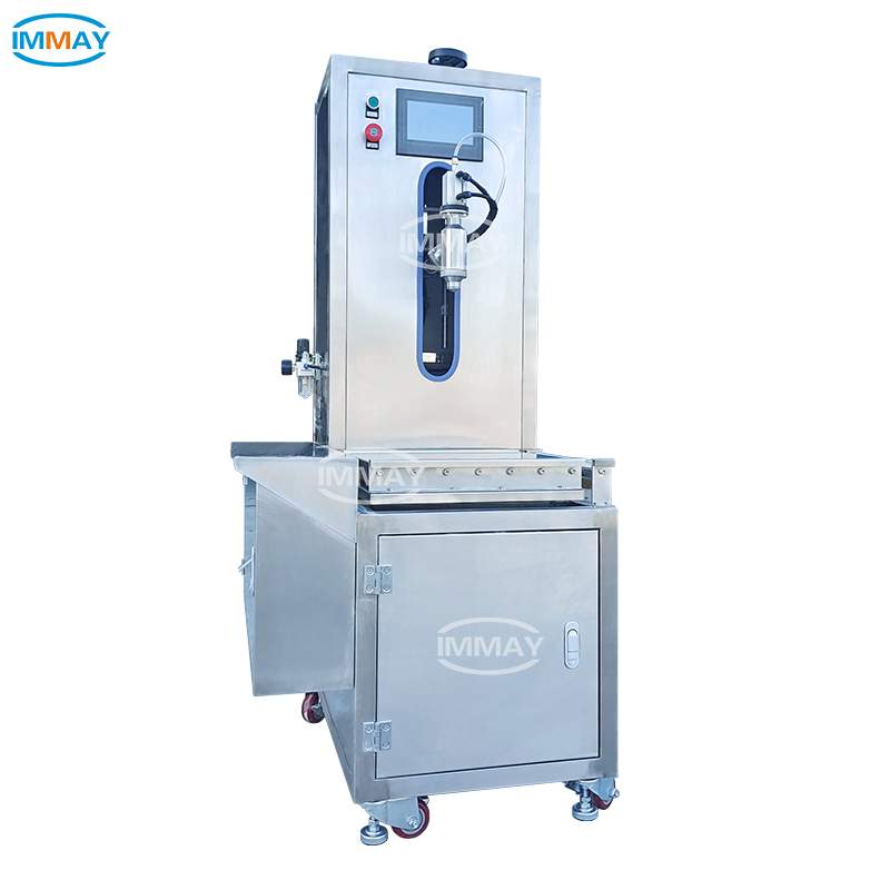 Llenadora de pesaje de l&iacute;quidos semiautom&aacute;tica