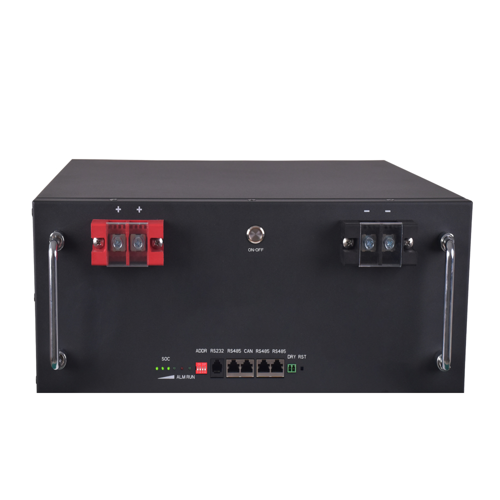 Rack Cabinet 48V Lithium Iron Phosphate Battery for Telecom And energy storage System LiFePo4-51.2V100AH