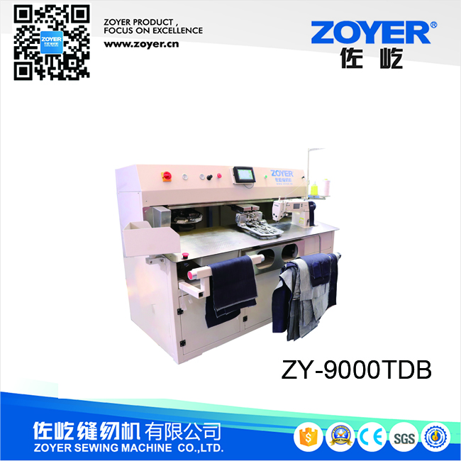 ZY9000TDB全自动数控贴袋缝纫机