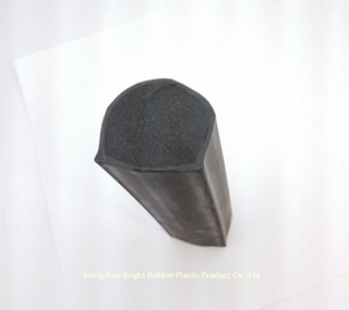 New Molded Black Foam Rubber Block