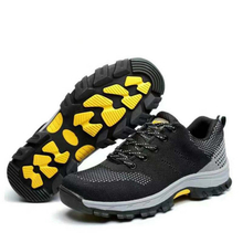 SP015 oil resistant non slip rubber sole steel toe mens safety boots