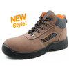 5040 oil resistant cheap suede leather steel toe cap work shoes safety