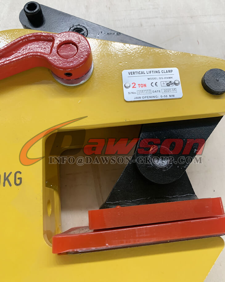 NonMarking Vertical Clamps, Non Marring Plate Lifting Clamp for