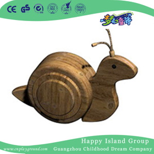 New Type Kids Play Snail Wooden Rocking Ride (HHK-12708)