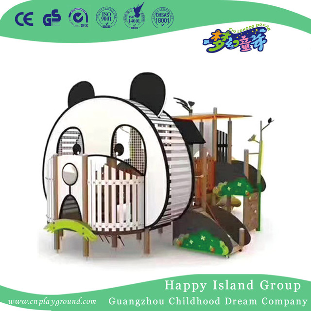 户外小型熊猫造型动物游乐场 (HHK-7902)